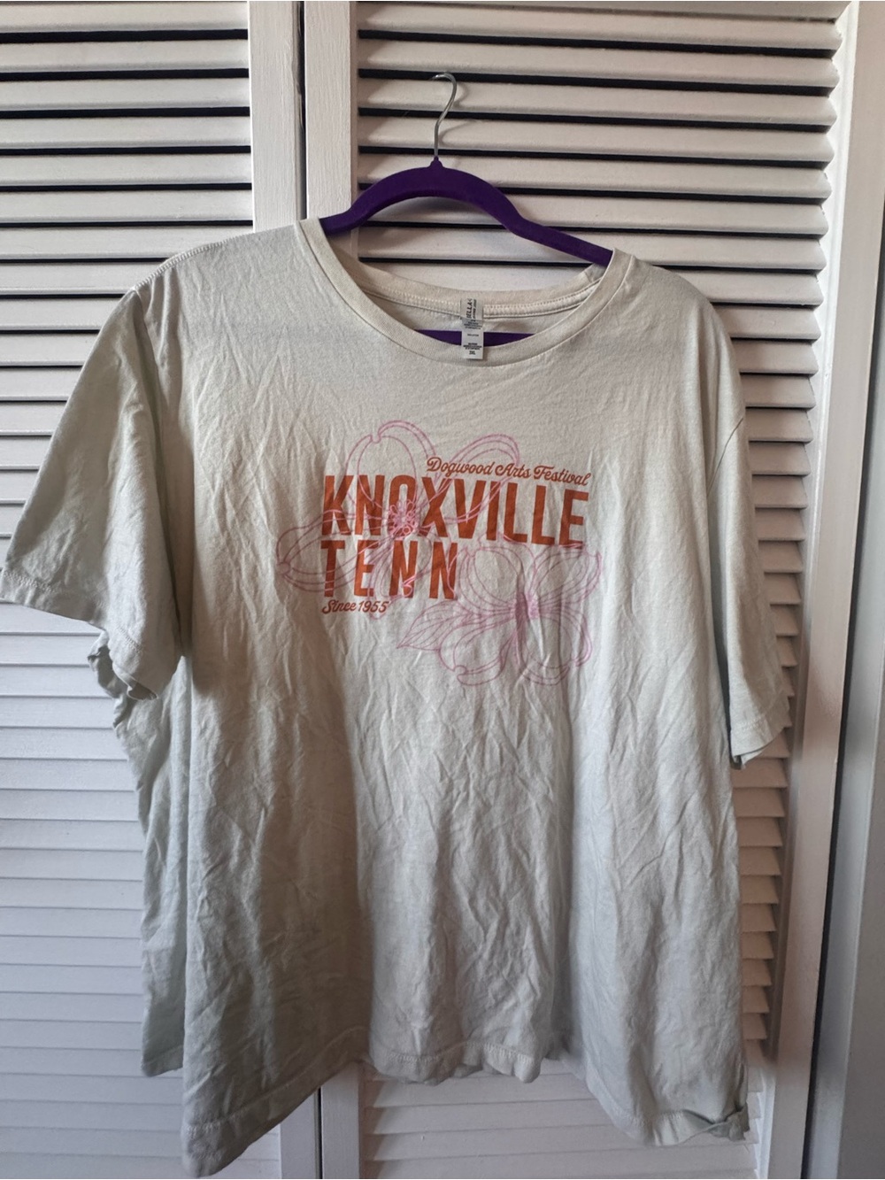 Dogwood Arts Festival Knoxville TN Graphic T-Shirt 3XL Bella Canvas